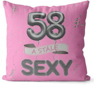 Impar Pillow Pink Still Sexy Age 58 - Pillow