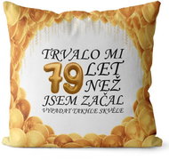 Impar pillow It took me 79 years - Pillow