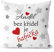 Impar Pillow Angel without wings is a grandmother - Pillow