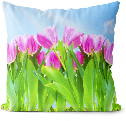 Impar Pillow Pink Tulips - Pillow - Main image