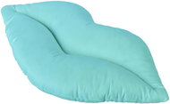 IMPAR Pillow turquoise lips 52 × 27 cm - Pillow