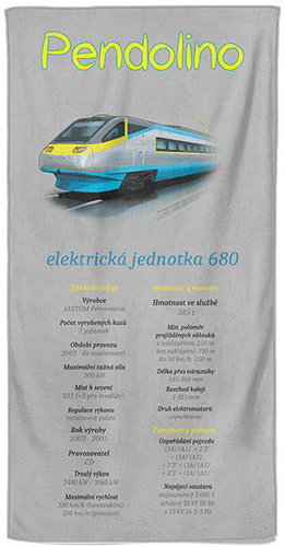 IMPAR Osuška Pendolino - 100 × 170 cm - Bath Towel - Main image
