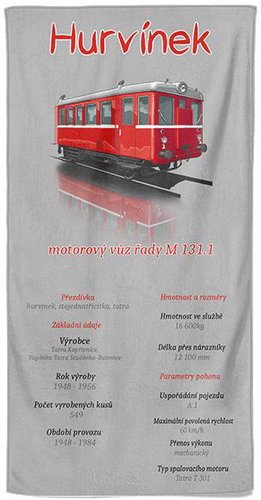 IMPAR Osuška Hurvínek - 100 × 170 cm - Bath Towel - Main image
