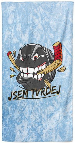 IMPAR Osuška Jsem tvrdej 70 × 140 cm - Bath Towel - Main image