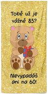 IMPAR Tobě už je tolik? 83 let – 70 × 140 cm - Bath Towel