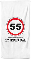 IMPAR Ty jedeš dál 55 - let – 70 × 140 cm - Bath Towel