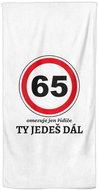 IMPAR Ty jedeš dál 65 - let – 70 × 140 cm - Bath Towel