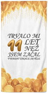 IMPAR Trvalo mi 11 let – 70 × 140 cm - Bath Towel