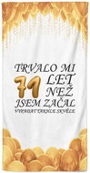IMPAR Trvalo mi 71 let – 70 × 140 cm - Bath Towel