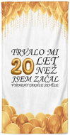 IMPAR Trvalo mi 20 let – 100 × 170 cm   - Bath Towel