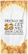 IMPAR Trvalo mi 23 let – 100 × 170 cm   - Bath Towel