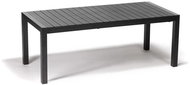IWHome Rozkládací masivní stůl GRANADA XXL antracit IWH-10120004 - Zahradní stůl