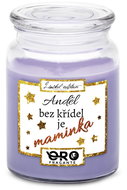 IMPAR Candle with lavender scent - Angel without wings is a mother 500 g - Candle