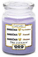 IMPAR Candle with lavender scent - Grandma will advise 500 g - Candle