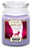 IMPAR Candle with lavender scent - Aries (21.3. - 20.4. ) - red 500 g - Candle