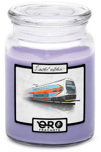 IMPAR Candle with lavender scent - CityElefant 500 g - Candle - Main image