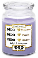 IMPAR Candle with lavender scent - Grandpa will advise 500 g - Candle