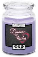 IMPAR Candle with lavender scent - Home = love 500 g - Candle