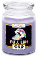 IMPAR Candle with lavender scent - Fuj- people - unicorn 500 g - Candle