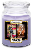 IMPAR Candle with lavender scent - Fireman and stripper 500 g - Candle