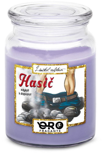 IMPAR Candle with lavender scent - Fireman available 500 g - Candle - Main image