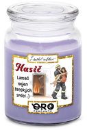 IMPAR Candle with lavender scent - Fireman 500 g - Candle
