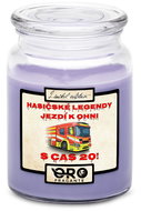IMPAR Candle with lavender scent - Firefighters Legends - CAS 22 500 g - Candle