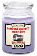 IMPAR Candle with lavender scent - Firefighter legends - Tatra 815 500 g - Candle