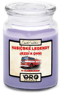 IMPAR Candle with lavender scent - Firefighter legends - Trambus 500 g - Candle