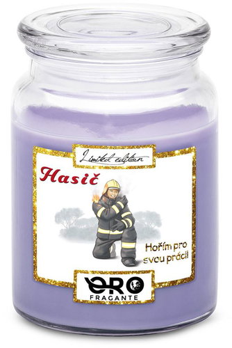 IMPAR Candle with lavender scent - I burn for work 500 g - Candle - Main image