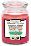 IMPAR Chocolate scented cherry candle - God can't be everywhere - mothers 500 g - Candle