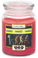 IMPAR Chocolate scented cherry candle - Evolution - Firefighters 500 g - Candle