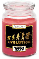 IMPAR Chocolate scented cherry candle - Evolution - love 500 g - Candle