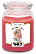IMPAR Scented candle with cherry scent in chocolate - I take photos of pigs 500 g - Candle