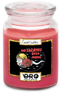 IMPAR Chocolate scented cherry candle - Fireman's sperm 500 g - Candle