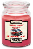 IMPAR Chocolate scented cherry candle - Firefighter legends - Transit 500 g - Candle