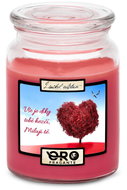 IMPAR Scented candle with cherry scent in chocolate - A nicer world 500 g - Candle