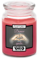 IMPAR Chocolate scented cherry candle - Where we are together 500 g - Candle