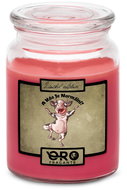 IMPAR Scented candle with cherry scent in chocolate - Who is normal - cow 500 g - Candle