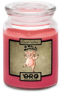IMPAR Chocolate scented cherry candle - Who is normal - pig 500 g - Candle