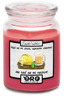 IMPAR Chocolate scented cherry candle - When you want 500 g - Candle