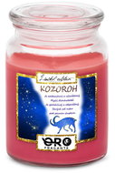 IMPAR Chocolate scented cherry candle - Capricorn (22.12. - 20.1. ) - blue 500 g - Candle