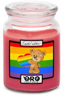 IMPAR Chocolate scented cherry candle - LGBT Bear 500 g - Candle
