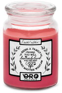 IMPAR Chocolate scented cherry candle - Love and be loved 500 g - Candle