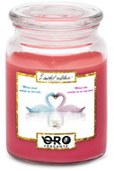 IMPAR Chocolate scented cherry candle - Loving swans 500 g - Candle