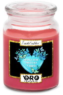 IMPAR Chocolate scented cherry candle - Butterflies in the belly - blue 500 g - Candle