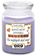 IMPAR Candle with lavender scent - When God made mums 500 g - Candle