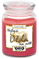 IMPAR Chocolate scented cherry candle - The Best Grandpa 500 g - Candle