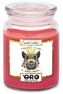 IMPAR Chocolate scented cherry candle - The biggest boar 500 g - Candle