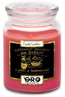 IMPAR Chocolate scented cherry candle - Family recipe 500 g - Candle